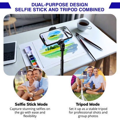 JUNDETEK™ Pocket360-X96 Auto-Open Tripod